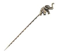 AMUSLESUR Outil à Cigares en Cuivre Solide Poinçon Éléphant Antique Multifonctionnel pour Amateurs de Cigares Bar Bureau Accessoire Pratique