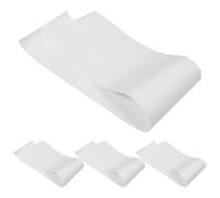 AMUSLESUR Protection de Porte Anti-griffures 4pcs en PVC Transparent Adhésif, Protège Murs et Mobilier, pour Chiens et Chats en Intérieur