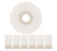 AMUSLESUR Serviettes à Mains en Papier Jetables Motif Vague Dorée 25 Unités 20 X 10 CM pour Fêtes et Banquets