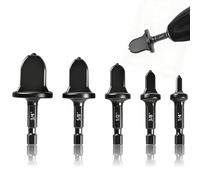 Amztour Extenseur de Tube en Cuivre 1/4" 5/8" 1/2" 3/8" 3/4" 5 Pièces Tube Expanseur en Cuivre Faciles à Utiliser et Portables pour L'installation et La Réparation de Climatisation