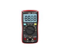 AN8009 Rétroéclairage LCD Multimètre Testeur Voltmètre Mètre Portable Multifonctionnel Détecteur Intelligent Rouge