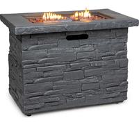 Anafi Foyer à gaz 40.000BTU/13kW Couverture Brûleur en acier inoxydable