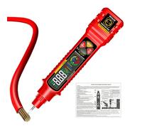 Analyseur de Circuit Électrique - Localisateur Traceur Intelligent avec Affichage LED et Lumière,Testeur de Disjoncteur 2-300V - pour Camping-car, Caravane, Maison, Électricité, Automobile et
