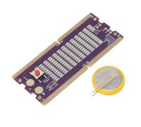 Analyseur de diagnostic avancé pour modules de mémoire RAM, kit complet de carte de test LED pour dépannage rapide, compatible PC de bureau et