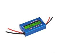 Analyseur de puissance DC 0-100 A, compteur de watts numérique LCD pour systèmes éoliens solaires 4-60 V, compteur de courant avec résistance de 0,001 Ω, compteur de consommation d'énergie pour