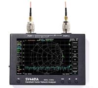 Analyseur de Réseau Vectoriel 4.4GHz Écran 7 Pouces 100dB | Plage 50kHz-4.4GHz, dynamique 100dB, écran tactile 7 pouces, pour précis pour tests RF professionnels