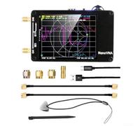 Analyseur de réseau vectoriel pour NanoVNA 50kHz-1.5GHz avec écran tactile 2.8" et 1000mAh pour batterie, pour support de carte microSD pour mesure SWR VSWR