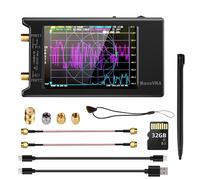 Analyseur de spectre NanoVNA-H4, analyseur d'antenne réseau vectoriel 2.8/4 pouces, 10KHz-1.5GHz, MF HF VHF UHF, accordeur d'antenne nano vna NanoVNA-H NanoVNA-H4 V4.3