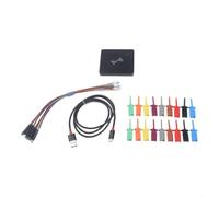 Analyseur logique USB 100 m Taux d'échantillonnage 16 canaux Appareil portable pour stockage numérique Oscilloscope Circuit alternatif Débogage