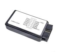 Analyseur logique USB 24 m 8 canaux pour microcontrôleur et outil de débogage FPGA avec taux d'échantillonnage de 24 MHz pour analyse du signal UART