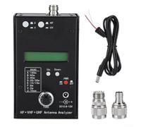 Analyseur SWR HF/VHF/UHF AW07A Mesure Impédance | Mesure VSWR 1-9.9, analyse impédance/réactance, bandes 160m-70cm, pour idéal radio amateur, compact métal