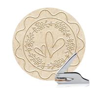 ANATTASOUL Cœur Et Couronne embosseur de livre personnalisé Pour Journal | Rétro embosseur de livre avec Résistant Poignée poincon livre personnalisé pour Livres, Enveloppes, Documents,Invitations