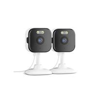 ANBIUX Camera Surveillance WiFi,2K Camera Interieur,Caméras de Surveillance 2.4G,Vision Nocturne Couleur, Sirène,Détection Humaine,Audio Bidirectionnel,2P