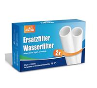 Ancable Lot de 2 filtres de rechange pour filtre à eau Grünbeck FS 1" (80 µm sans cloche de protection), 103075 Filtre à eau domestique de rechange pour filtre fin Grünbeck Geno FS 1"