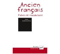 Ancien Français - Fiches De Vocabulaire