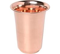 ANCIENTIMPEX Gobelet juteux en cuivre Pur, sans laqué, Non doublé et sans revêtement - 300 ML, pour des bienfaits ayurvédiques pour la santé, ANC-CT-79