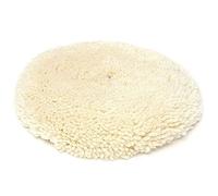 ANCLLO 20,3 cm 100 % laine Crochet et boucle Grip Pad de polissage -Tampons de polissage en laine véritable, Bonnet de polissage en laine d'agneau, pour la coupe et le polissage de composés