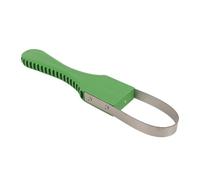 ANCLLO Coupe-Mauvaises Herbes Manuel Weed Sling - Arrache-Mauvaises Herbes de Jardin en Acier Inoxydable, désherbeur à Racines avec poignée en PVC pour Le désherbage (Jaune)