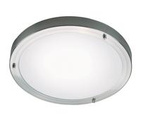 ANCONA MAXI plafonnier Métal-Verre Acier Brossé E27 - Nordlux 25316132