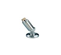 Ancrage articulé pivovant pour échelle diamètre 43mm, en INOX poli