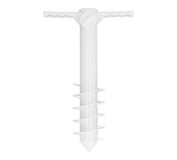 Ancrage de Sable pour Parasol de Plage, Support de Parapluie Multifonction Sécurisé avec Base de Parasol D'extérieur Robuste avec Tarière à Vis D'ancrage au Sol pour Parc Aquatique de Pelouse de Plage