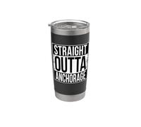 Ancrage droit Gobelet isotherme en acier inoxydable double paroi