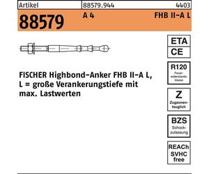 Ancrage Highbond R 88579 M 10 x 95/ 20 A 4