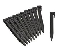 Ancres pour bordure de jardin en polyéthylene recyclé NATURE H26 7 1 9 1 8 cm Noi G