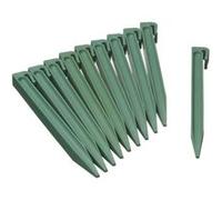 Ancres pour bordure en polyéthylene recyclé NATURE H26 7 1 9 1 8 cm G