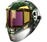 ANDELI Casque soudage Auto 180° Panorama 2 LED 4 Capteurs USB-C True Color | Welding Helmet Auto Darkening, 18,3x8,1cm, 1/30000s, DIN 3/5-9/9-13, 1000mAh+Solar, 1/1/1/1, Gestuel, MIG/TIG/MAG/MMA