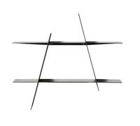 Andersen Furniture A-Shelf Étagère Moyenne 52x9x46 Noir