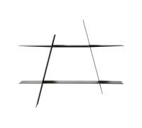 Andersen Furniture Étagère murale A-Shelf Large 78x12x67 cm Black