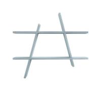 Andersen Furniture Étagère murale A-Shelf Special Edition Grey blue L 78x12x67 cm