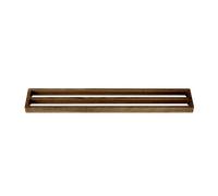 Andersen Furniture Porte-manteau de Toilette pour Main en Cuir Double Frêne Foncé