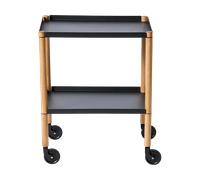 Andersen Furniture Table Connect Chêne huilé. métal noir