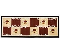 andiamo 1100336 Tapis de Cuisine Motif Tasses de Cappuccino Marron 67 x 180 cm
