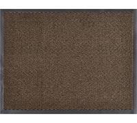 Andiamo Paillasson Easy - Pour l'intérieur et l'extérieur - Avec dos Antidérapant - Marron - 90 x 150 cm