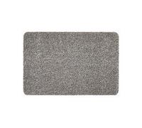 Andiamo Paillasson Samson - Tapis de propreté en coton pour l'entrée de la maison - utilisable comme paillasson à l'intérieur et à l'extérieur sous abri - 60 x 40 cm - Granit