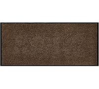andiamo Paillasson Wash & Clean, comme à l'intérieur ou comme paillasson à l'extérieur sous abri - paillasson très Absorbant 60 x 90 cm Marron