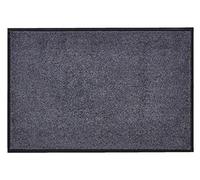 andiamo Paillasson Wash & Clean, comme paillasson à l'intérieur ou comme à l'extérieur sous abri - paillasson très Absorbant 90 x 120 cm Gris