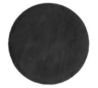 andiamo Tapis à Poils Longs Doux en Peau de Mouton synthétique Couleur Unie Anthracite 80 cm