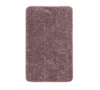 andiamo Tapis de Bain en Microfibre - Différentes Couleurs et Tailles - Certifié Öko-Tex 100 - Tapis de Bain rectangulaire - Polyester - Gris - 70 x 120 cm