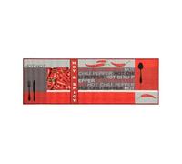 andiamo Tapis de Cuisine Hot Pepper - Tapis de Passage en Design Chili idéal comme Tapis de Cuisine ou Tapis de Couloir 50 x 150 cm Rouge