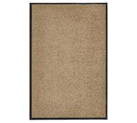 andiamo Wash & Clean Paillasson de qualité supérieure - Paillasson Absorbant et Durable - pour entrée de Maison - 40 x 60 cm - Beige