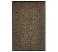 andiamo Wash & Clean Paillasson de qualité supérieure - Paillasson Absorbant et Durable - pour entrée de Maison - 40 x 60 cm - Marron