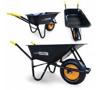 ANDIARBEIT® "Kraftpaket" Brouette 100 litres noire Taille :taille unique