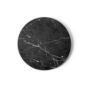 Audo Copenhagen Table d'appoint Androgyne. plateau de table Nero Marquina. Ø65 cm