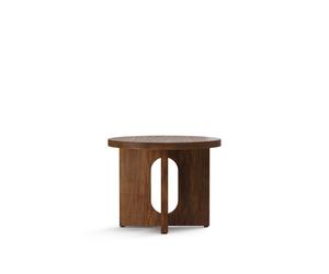 Androgyne Table d'Appoint Ø50 Noyer