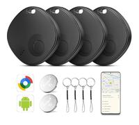 Android Smart Tag, Bluetooth Localisateur D’Objets, Compatible avec l'application Google Find Hub (Android Uniquement), Traceur Bluetooth pour Bagages/Portefeuille/Sacs/Valise