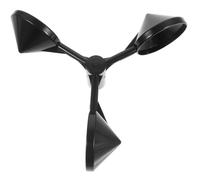 Anémomètre à Hélice Noir Abs, Mesure Précise, Léger, Assemblage Facile | Anémomètre Connecté, Capteur de Vitesse du Vent, Large Plage, Usage Mesure du Vent